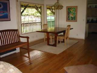 Dining room - Koa table