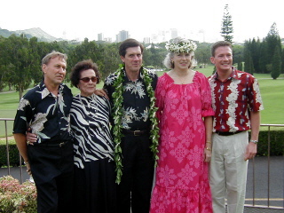 Us with Mom, Leon Munson and Jeff Quarberg
