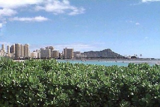 Diamond Head in the daytime
